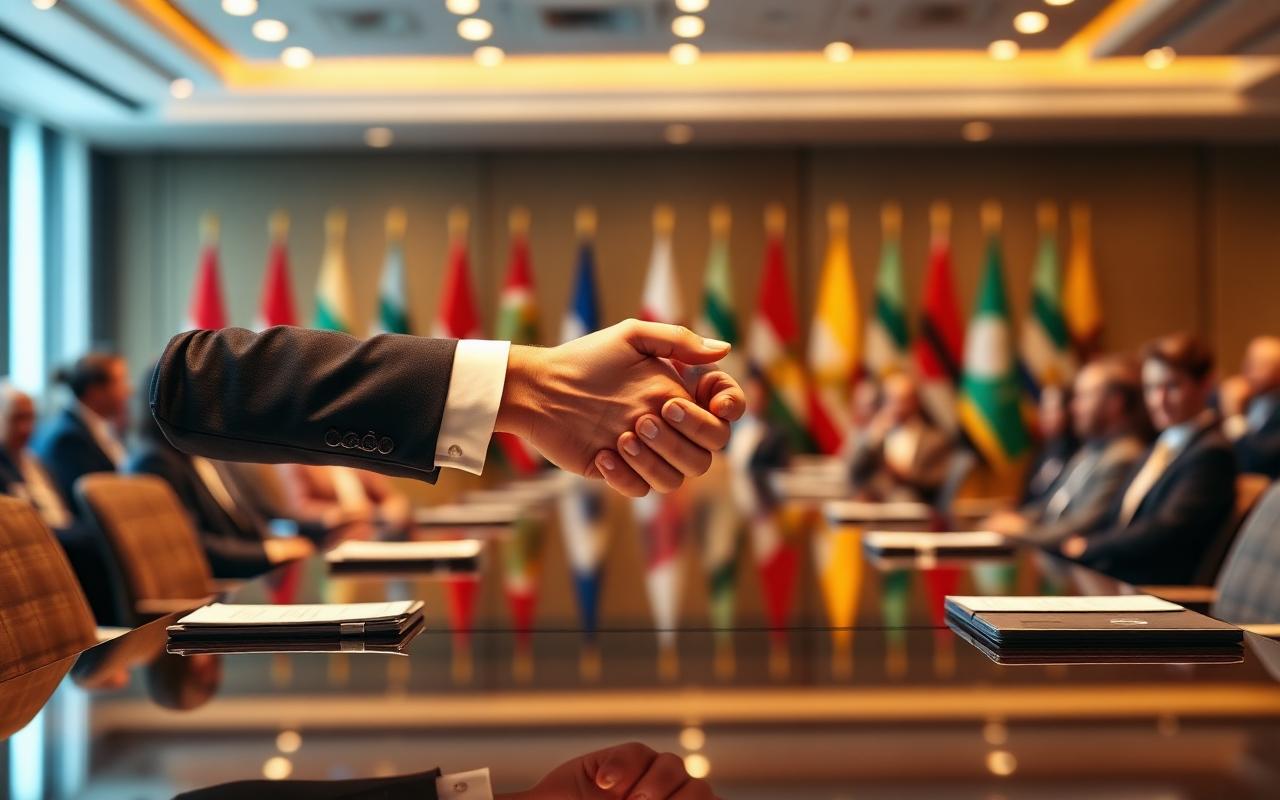 بعثات تجارية ومنتديات أعمال